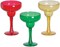 10 oz. Patriotic Margarita Disposable Plastic Margarita Glasses